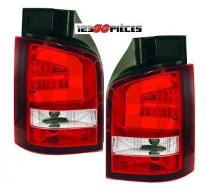feux arrières LED rouge blanc Volkswagen T5 multivan (hayon) 2003-2009  - GO2272990