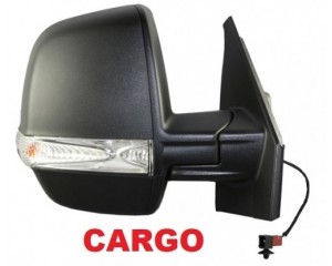 rétroviseur droit électrique chauffant (noir) Fiat DOBLO CARGO depuis 2010-