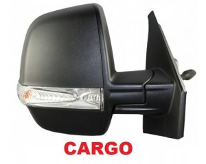 rétroviseur droit réglage manuel (noir) Fiat DOBLO CARGO depuis 2010-