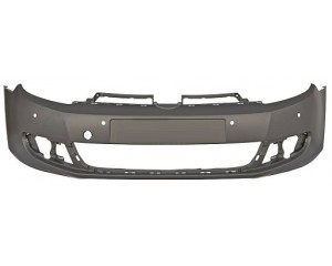 Pare chocs avant (radars 4 trous) à peindre Volkswagen GOLF 6 2008-2012
