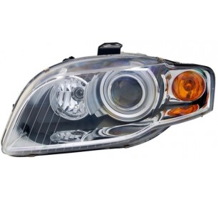 Phare Gauche XENON D1S+H7 clignotant orange Audi A4 2004-2007 - GO1017183