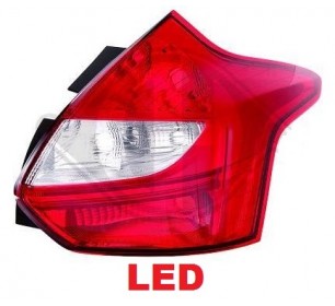 Feu arrière droit LED pour Ford FOCUS 5 PORTES 03/2011-09/2014 - GO1418390