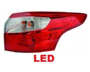 Feu arrière droit (LED) extérieur Ford FOCUS (BREAK) 03/2011 au 10/2014