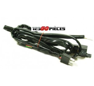 kit cables adaptateurs phares H4 en H7+H7 Peugeot 206 1998-2006 - GO4225186