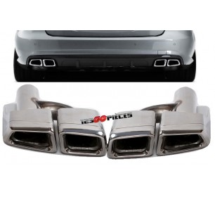 sorties échappement look AMG Mercedes Classe ML E S W164 W166 W212 W221 - GO4161600