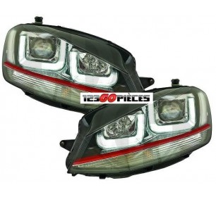 phares Avants LED design GTI look Xenon Volkswagen GOLF 7 2012-2017 - GO2216685
