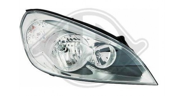 Paupières de phare pour Volvo S60 2000-2009 ABS brillant