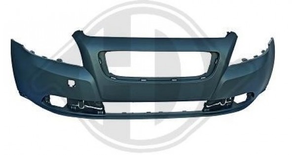 Pare-chocs Avant Central Pour Smart Fortwo (2002-2007) - À Peindre - Pièce De Rechange Compatible