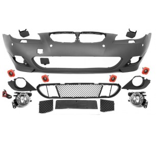 Pare-chocs Avant Design Pack M (radars) à peindre Bmw E60 2007-2010 - GO1224351