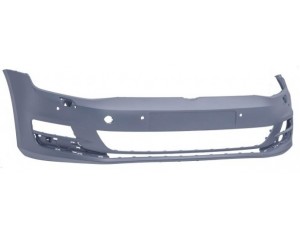 pare chocs avant (lave-phares + 4 trous radars) à peindre Volkswagen GOLF 7 2012-2017