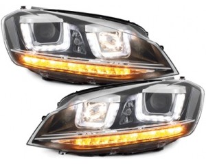 paire de phares avant LED design Volkswagen GOLF 7 2012-2017