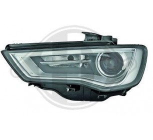 Phare Gauche (conducteur) XENON D3S LED (non directionnel) Audi A3 8V 2012->> - GO1033083