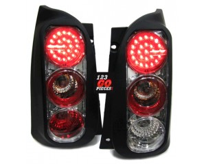 Paire de feux arrières LED noir mat SMART FORTWO 1998-2006