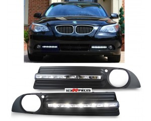 Feux de jour LED diurnes BMW série 5 E60 / E61 2003-2007