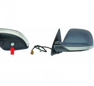 rétroviseur gauche électrique chauffante + rabattable Volkswagen TOUAREG 2007-2010 - GO2285425