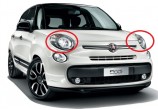 Phare avant Droit H7 croisement (supérieur) Fiat 500L 2012-2017 - GO3405680