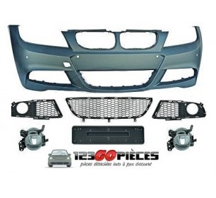 Pare-chocs avant type Pack M (radars) BMW E90 + E91 2008-2011 - GO1216951