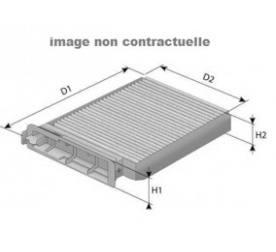 Filtre habitacle anti-pollen Renault CLIO 3 du 09/2005 au 03/2009 - GO5505270