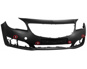 Pare chocs avant (radars) à peindre Opel INSIGNIA depuis 09/2013->>
