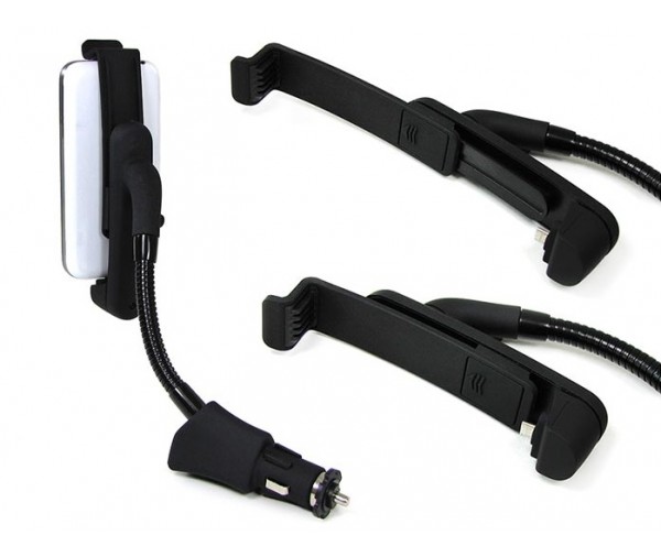 support téléphone voiture chargeur allume cigare 36 W