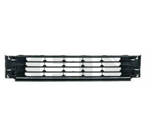 Grille pare chocs avant centrale (noire et chrome) VW POLO 04/2014 au 09/2017 - GO2207045