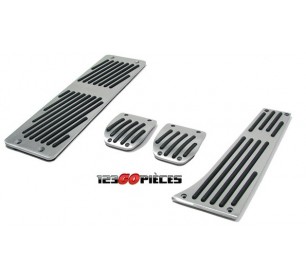 kit pedalier alu boite manuel + repose pied BMW E36 E34 E39 E38 X5 E53 - GO13793