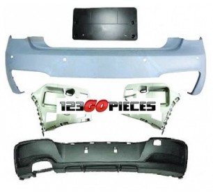 Pare chocs arriere design Pack M BMW serie 1 F20 2011-2015 - GO1281355