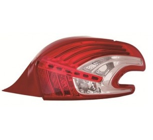 Feu arrière droit LED 3/5 ptes PEUGEOT 208 du 03/2012 au 05/2015 - GO4227090