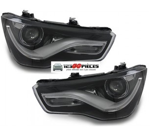 paire de phares avants LED (H7) look Xenon Audi A1 2010-2014 - GO1080385