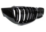 grilles de calandre noires design M4 Bmw série 4 coupé F32 depuis 2013->> - GO27793