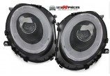 Paire de phares LED design facelift H9 BMW MINI R55 R56 R57 2006-2010 - GO1206585