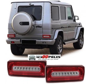 feux arrières LED rouge blanc Mercedes classe G W463 1989-2016 - GO29781