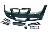 Pare-chocs avant type PACK M (radars) à peindre BMW serie 3 E90 + E91 2005-2008 - GO1216650