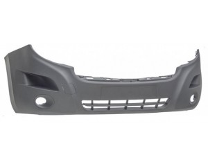 Pare chocs avant noir (+ trous antibrouillards) Nissan NV400 depuis 2011->>