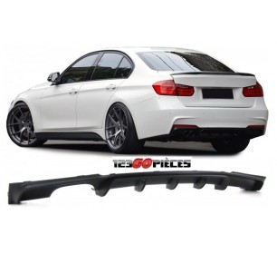 diffuseur pare chocs arrière design M performance BMW Série 3 F30 2011-2015 - GO1217466
