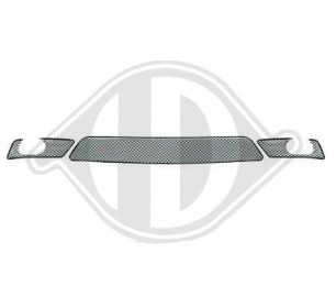 grilles de pare-chocs avant (pour GO1615250) Mercedes Classe E W211 2002-2006 - GOZUB00070