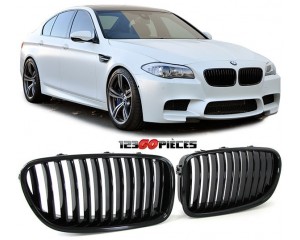 grilles de calandre noires look M Bmw F10/F11 2010-2013