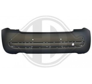 Pare-chocs arrière pack chrome (+radars) à peindre Fiat 500 2007-09/2015 - GO3405058