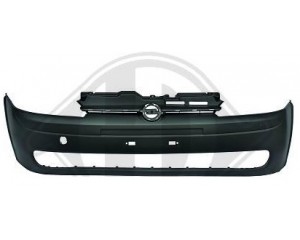 pare chocs avant (noir) Opel COMBO 08/2002 - 07/2003