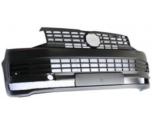 Pare chocs avant noir (radars) Volkswagen T6 Transporter depuis 07/2015->>