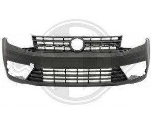 Pare-chocs avant (noir) Volkswagen CADDY à partir de 06/2015->>