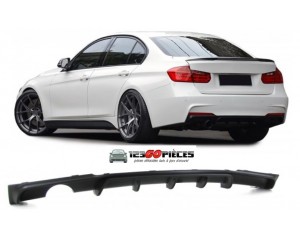 diffuseur pare chocs arrière design pack M performance BMW Série 3 F30 2011-2015