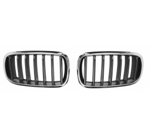 grilles de calandre Noire / Chrome BMW X5 (F15) 2013-2018 - GO1293440