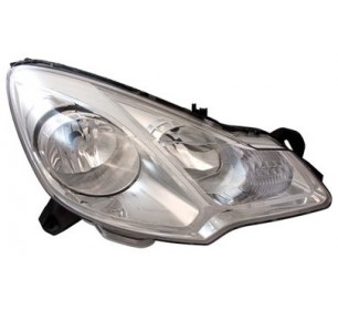 phare avant droit H1+H7 [Chrome] Citroen C3 11/2009 au 02/2013 - GO4006980
