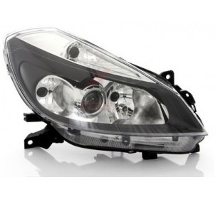 Phare avant droit H7+H1+H7 [Noir] Renault CLIO 3 du 09/2005 au 03/2009 - GO4414982