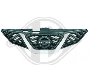 grille de calandre noire et chrome Nissan QASHQAI 02/2014 au 06/2017  - GO6046840