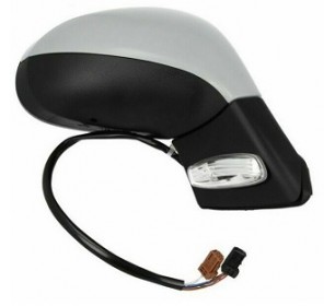 rétroviseur droit électrique chauffant + rabattable à peindre Peugeot 207  - GO4226324