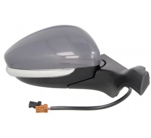 Rétroviseur droit électrique, chauffant + rabattable + feu + sonde Peugeot 208 2012-2019 - GO4227222