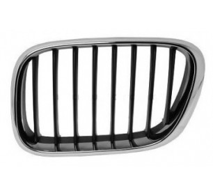 Grille de calandre Gauche noire et chrome BMW X5 E53 1999-2003 - GO1290041
