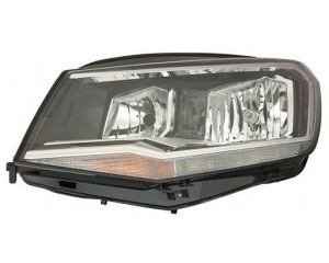 phare avant gauche H7+H7 (conducteur) Volkswagen CADDY IV depuis 06/2015->>